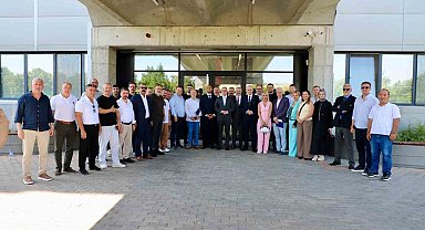 Çerkezköy TSO yönetimi, Bulgaristan ekonomi bakan yardımcısı ile ticaret ve yatırım gündemiyle bir araya geldi