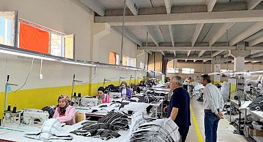 Çermik Belediyesinin tekstil fabrikası onlarca kişiye istihdam oluşturuyor