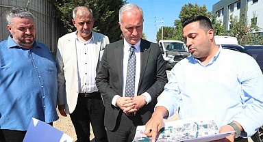 Cerrah'ta Veysel Karani Caddesine sathi kaplama yapıldı