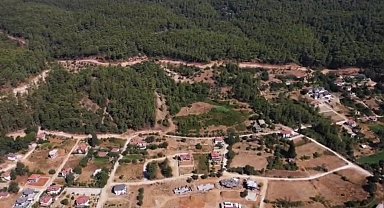 Çetibeli'nde orman ve yerleşim alanlarını ayıran yol tamamlandı