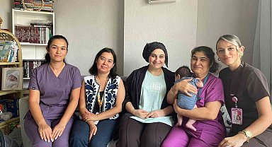 Çine Devlet Hastanesi'nden lohusalara evde destek