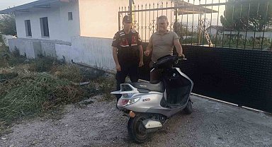 Çine'de çalınan motosiklet JASAT çalışmasıyla bulundu