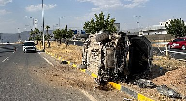 Cizre'de trafik kazası: 1 yaralı
