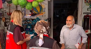 Çocuk işçiliğine karşı esnafa bilgilendirme