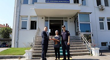 Çocukluk hayali için arsasını jandarmaya bağışladı
