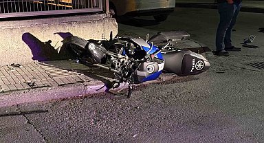 Çorum'da otomobil ile motosiklet çarpıştı: 1 yaralı