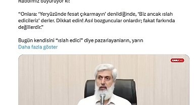 Cumhurbaşkanı Başdanışmanı Saral'dan Kuytul'a tepki: "Senin de suyun yeterince ısındı Kuytul"