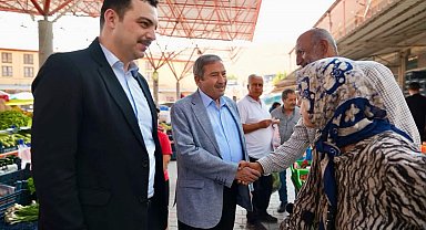 Darende'de esnaf buluşması