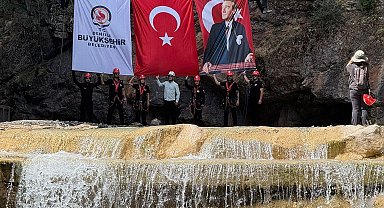DEBAK'tan Acıpayam Kanyonunda Zafer Bayramı'na özel anlamlı etkinlik
