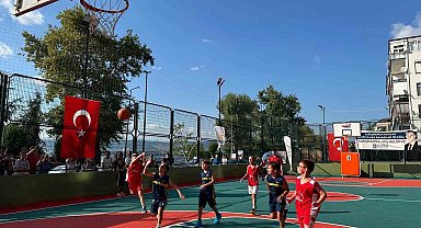 Değirmendere Sahilindeki basketbol heyecanı final müsabakalarıyla sona erdi