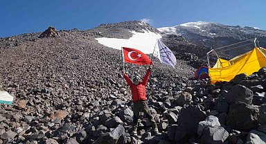 Demircili dağcıdan anlamlı tırmanış