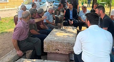 Demirözü Kaymakamı Ahat köy ziyaretlerinde bulundu