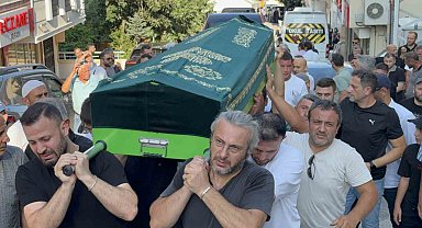 Denizde eşinin yeğenini kurtarmak isterken boğulan enişte toprağa verildi