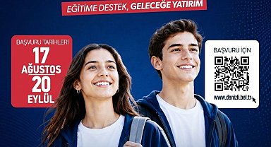 Denizli'de liseye başlayacak olan öğrencilere eğitim desteği