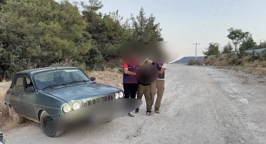 Denizli'de silahlı zorla kız kaçıran şüpheli ormanlık alanda yakalandı