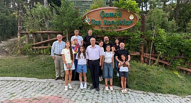 Dereceye giren çocuklar Çameli'de ödüllendirildi