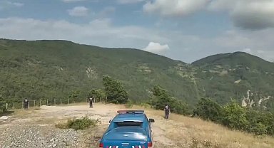 Dikmen'de orman yangınlarına karşı havadan ve karadan denetim