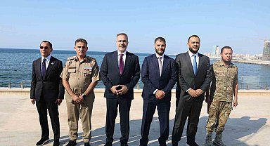 Dışişleri Bakanı Fidan, Libya Başbakanı Ulusal Güvenlik Danışmanı Dibeybe ile bir araya geldi