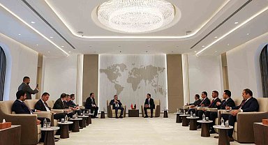 Dışişleri Bakanı Fidan, Libya Kalkınma ve Yeniden İmar Fonu Başkanı Hafter ile görüştü