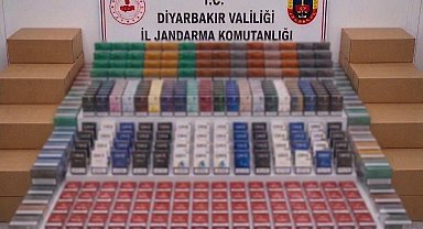 Diyarbakır'da çok sayıda gümrük kaçağı ürün ele geçirildi