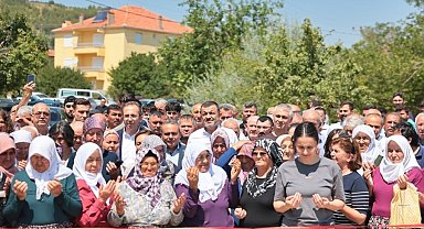 Dört ilçeyi birbirine bağlayan yol yıllar sonra asfalta kavuştu
