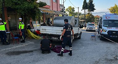 Dursunbey'de trafik kazası: 91 yaşındaki şahıs hayatını kaybetti