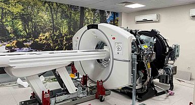 Düzce'de 2 Milyon Dolarlık PET-CT yatırımında kurulum başladı