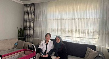 Düzce'de gebe ve lohusalara evde sağlık desteği