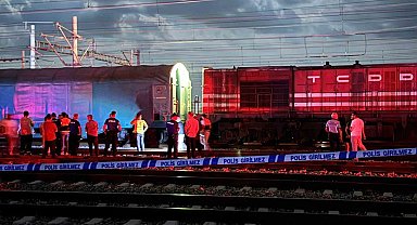 Edirne'de tren garında elektrik akımına kapılan işçi hayatını kaybetti