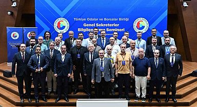 Edremit Ticaret Odası Genel Sekreteri Akgün, TOBB seminerine katıldı