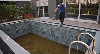 Efeler'de halk sağlığı için ilaçlama çalışmaları aralıksız sürüyor