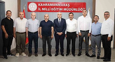 Eğitim-Bir-Sen Adana Şubesi Kahramanmaraş'ta temaslarda bulundu