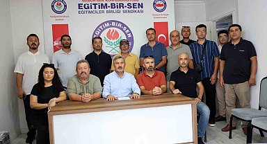 Eğitim Bir-Sen Muğla Şube Başkanı Uçak: "Kimlik kontrolü yapılmadı diye üç eğitim yöneticisinin mesleki itibarı yok edilemez"