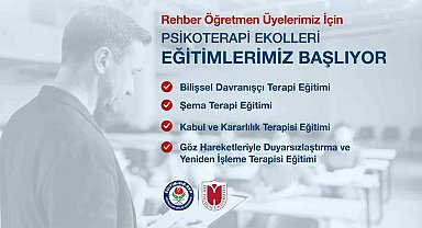Eğitim-Bir-Sen'den rehber öğretmenlere psikoterapi eğitimi