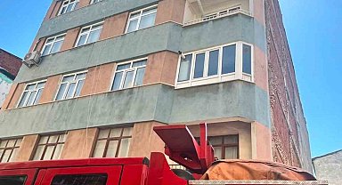 Elazığ'da çatı yangını
