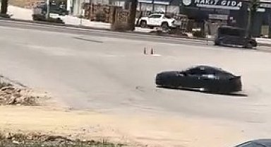 Elazığ'da lüks otomobiliyle drift yapan sürücüye 140 bin lira ceza