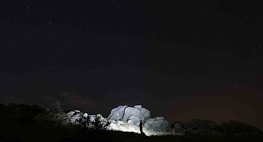 Elazığ'da meteor yağmuru Harput'tan gözlemlendi