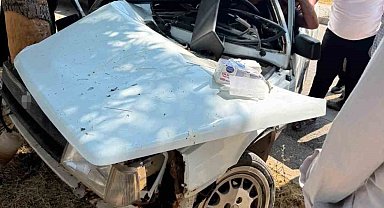 Elazığ'da otomobil ağaca çarptı: 1 yaralı