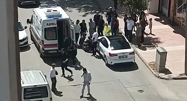 Elazığ'da otomobilin çarptığı yaya yaralandı