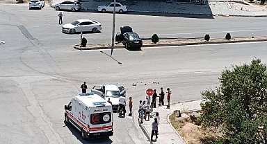 Elazığ'da otomobiller çarpıştı: 1 yaralı