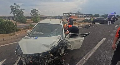 Elazığ'da trafik kazası: 2 yaralı
