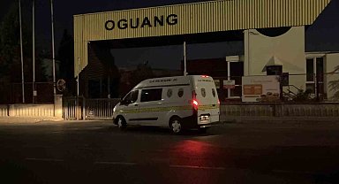 Elini iplik makinasına kaptıran işçinin 5 parmağı koptu