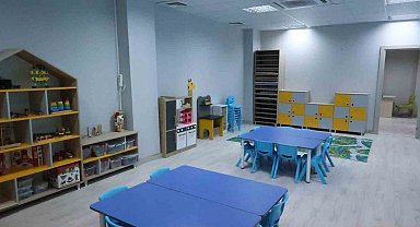 Elmalı kreş ve gündüz bakımevi açıldı