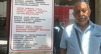 Emekli öğretmen, Alaşehir'in 51 mahallesini şiirde buluşturdu