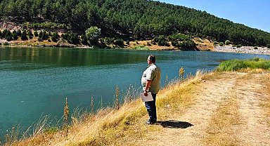 Emet Konuş Göleti'nde su ürünleri denetimi
