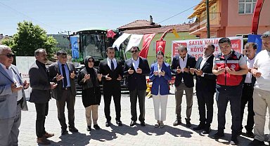 Emet'te 9,3 Milyon TL'lik makine parkı projesi hizmete açıldı