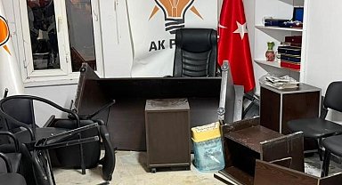 Emet'te AK Parti İlçe Başkanlığına saldırının şüphelisi yakalandı