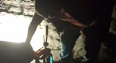Engelli aracı ile kaza yapan vatandaşın yardımına vatandaşlar koştu