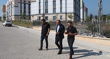 Erzin'de köy evleri ve TOKİ konutlarında inceleme gerçekleştirildi