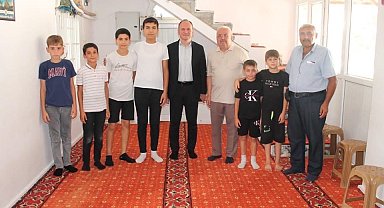 Erzin'in Yeşiltepe Mahallesi'nde çocuklardan kuran kursuna yoğun ilgi
